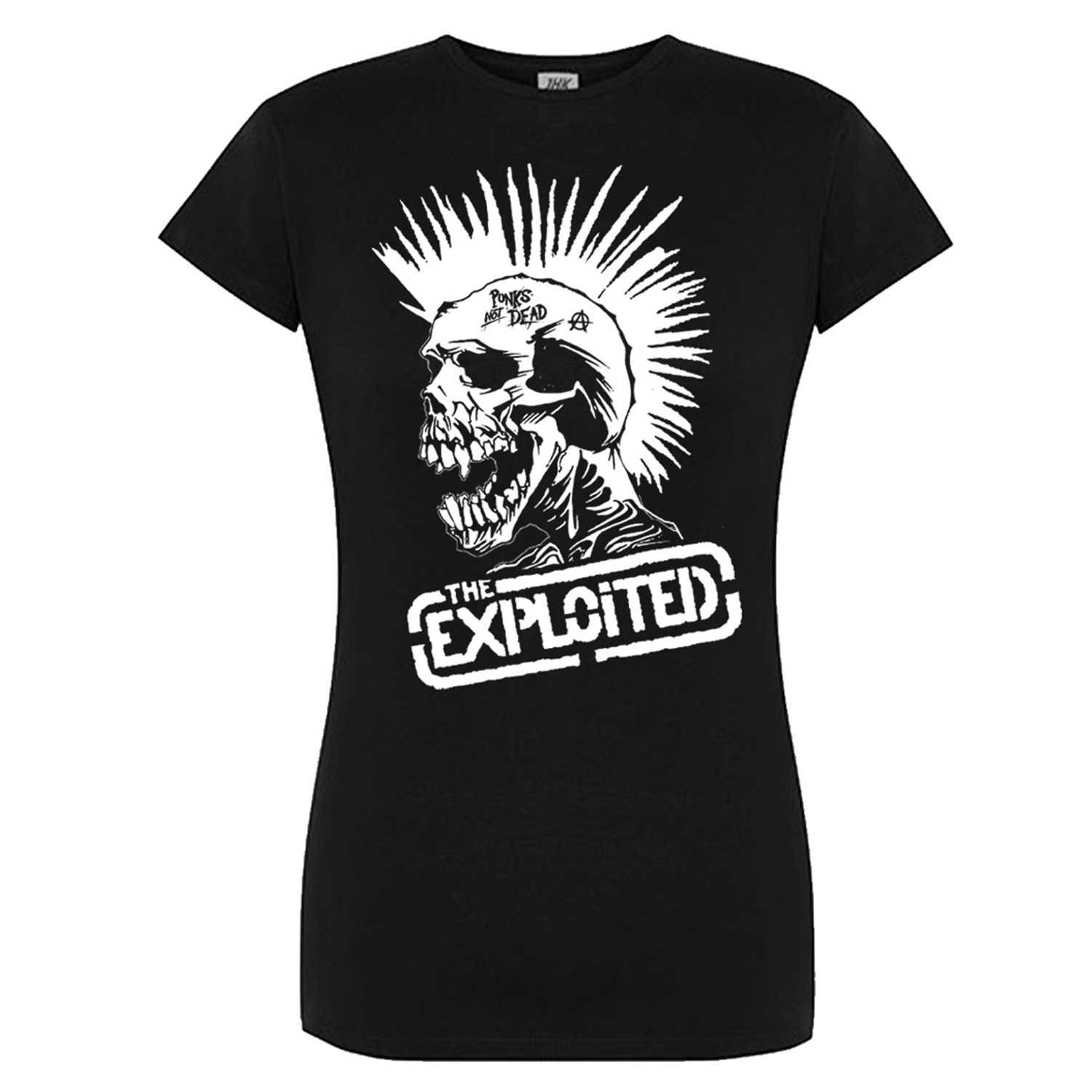 The Exploited - Girl-Shirt - Punk is not dead [black]