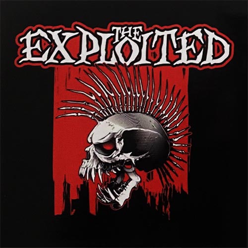 The Exploited - Skull Sticker