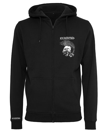 The Exploited - Zip-Hoodie - Skull/Logo - [black]
